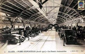 Alger - Foire-Exposition - Stands Autos - 1921